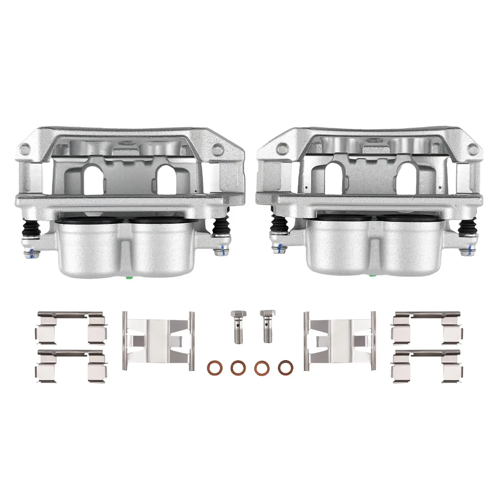 Pair Front LHRH Brake Calipers compatible for Ford F-150 1996-2003 F-150 Heritage 2004