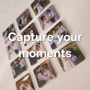 Custom Photo Magnets - Personalized Magnetic Photo Display for Refrigerators and Cabinets