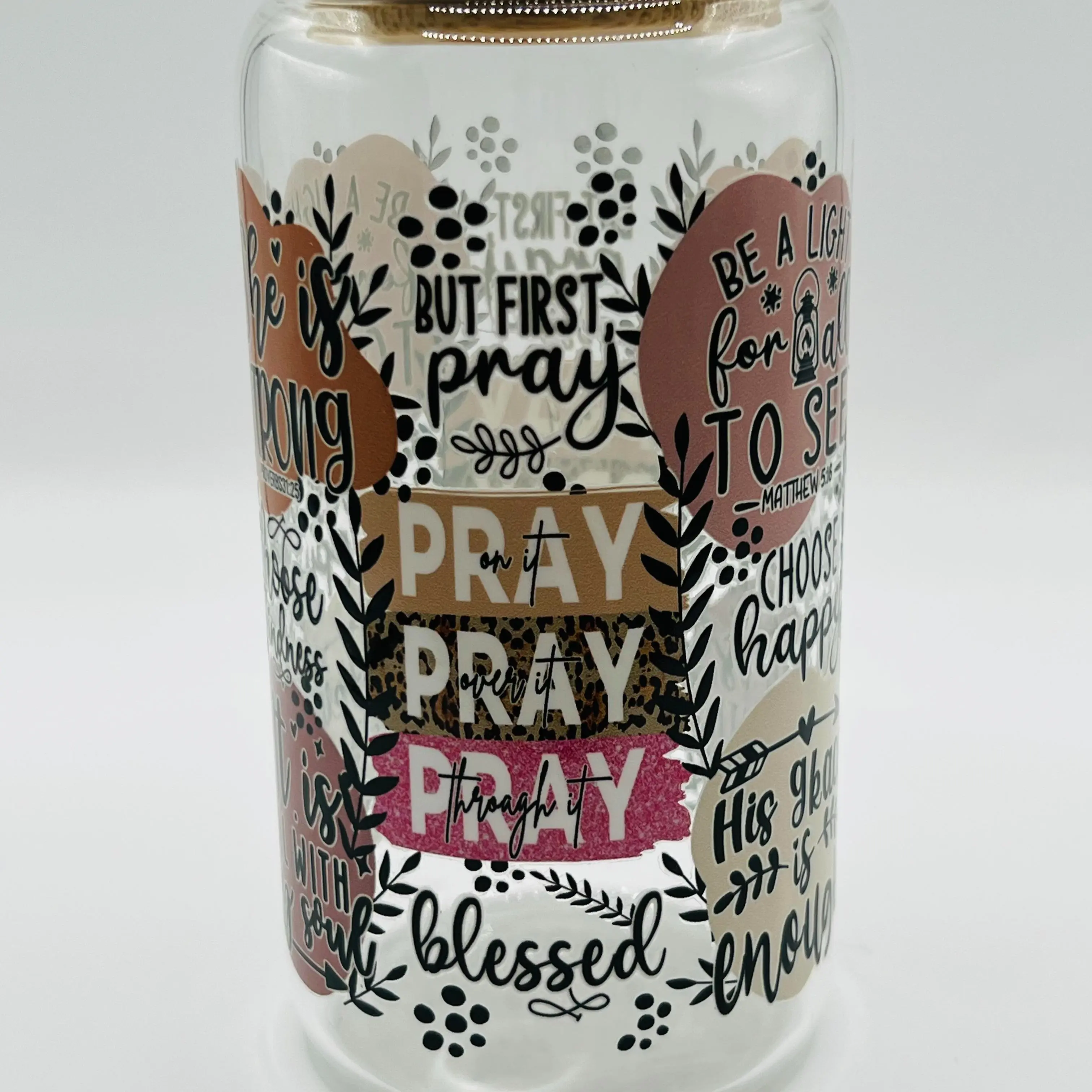 Pray Pray  16 oz Libbey Mug