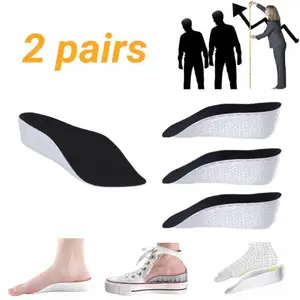 2 Pairs Orthotic High Cushion Insole - Arch Support, Plantar Fasciitis & Flat Feet Relief party  supplies gift