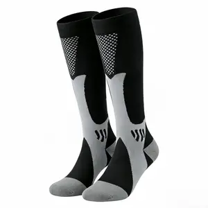 10 Pairs Compression Socks For Women & Men, Graduated Support Boosts Circulation, Moisture-Wicking Nylon Spandex Blend, Ideal For Running, Travel, Nursing & Long Standing Days breathable comfortable sport sock knee-high High-Performance Wide Calf
