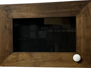 Personal Protection Display Cabinet with Magnetic Lock, Rubberized Mount, Customizable Foam, Handmade in USA by Bellewood Designs