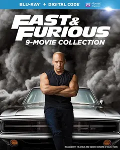Fast & Furious 9-Movie Collection  (Blu-ray)