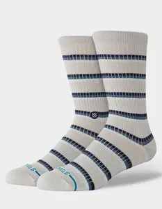 STANCE Multistripe Mens Ribbed Crew Socks STANCE Multistripe Mens Ribbed Crew Socks