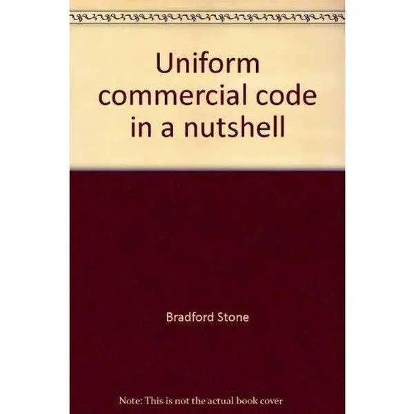 USED-Uniform commercial code in a nutshell (Nutshell series) by Bradford Stone (Paperback)