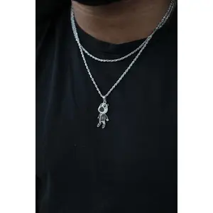 Kanye Yeezus graduation bear pendant custom  pendant