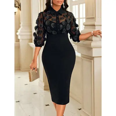 black dress chic Honey Maxi - US 4 Size:32 Night Out Dresses white ruffle details. Black Cape Dress with