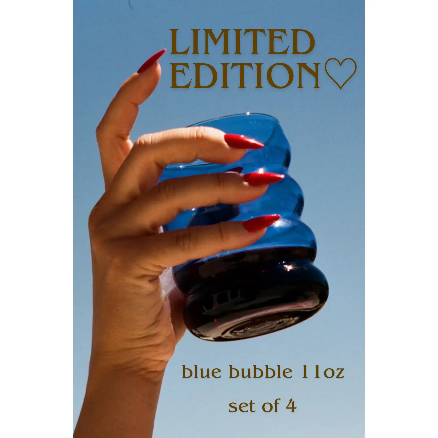 Blue Bubble Glasses
