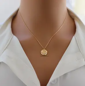 18K Gold Plated Gemini Constellation Zodiac Pendant Necklace (May 21 - June 20) – Dainty Astrology Jewelry for Twins