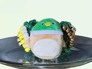 Mighty Mallard Squishmallow Kandi Cuff