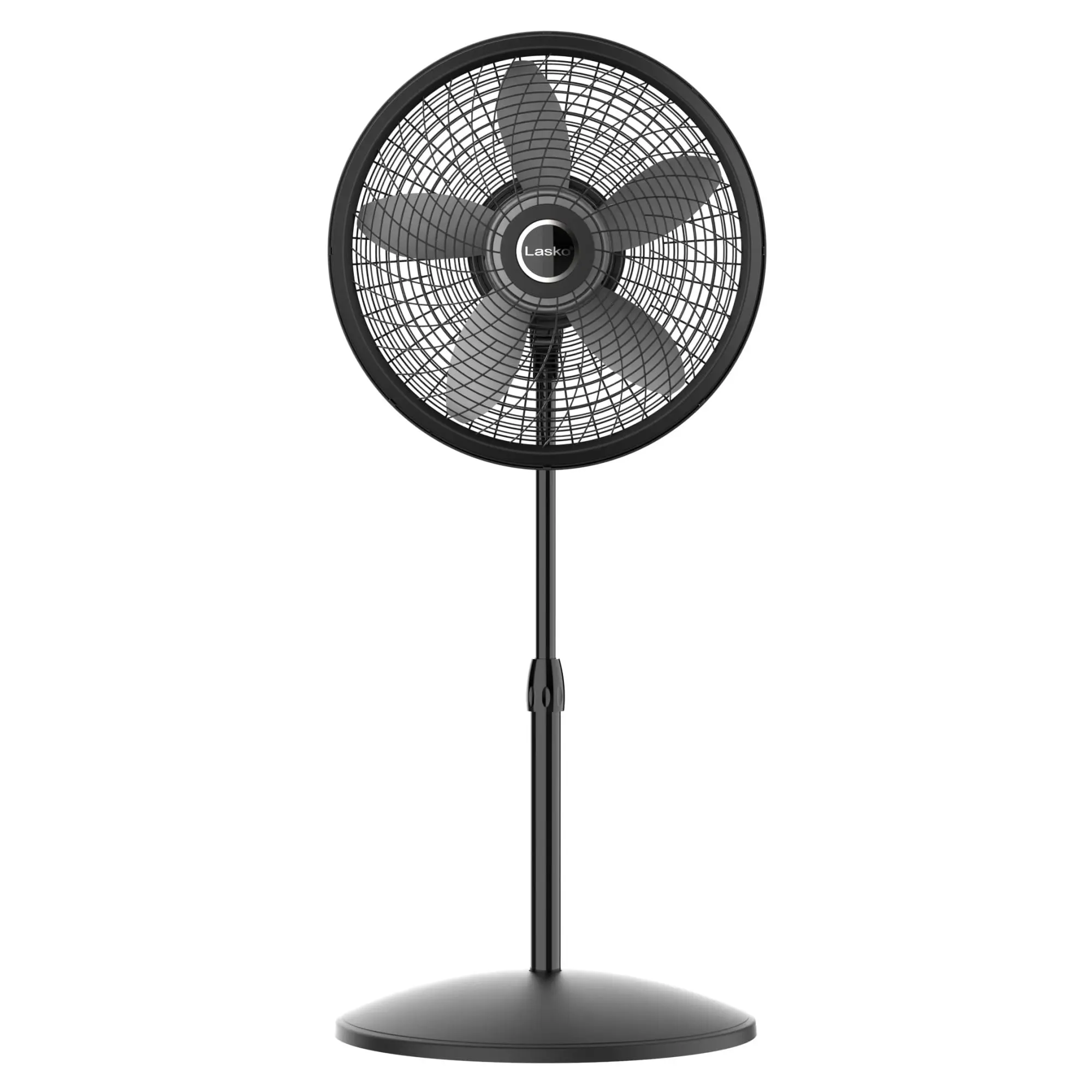Lasko Cyclone 18" Pedestal Fan, Oscillating Household Appliance with Adjustable Height and Tilt-Back Head for Whole Room Cooling