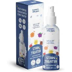 & Effective Stain Treater , Multi-Purpose Stain Remover,  Eater Stain Treater Concentrated Formula, Gentle  Clothing and  Textiles, 4.33 fl oz.