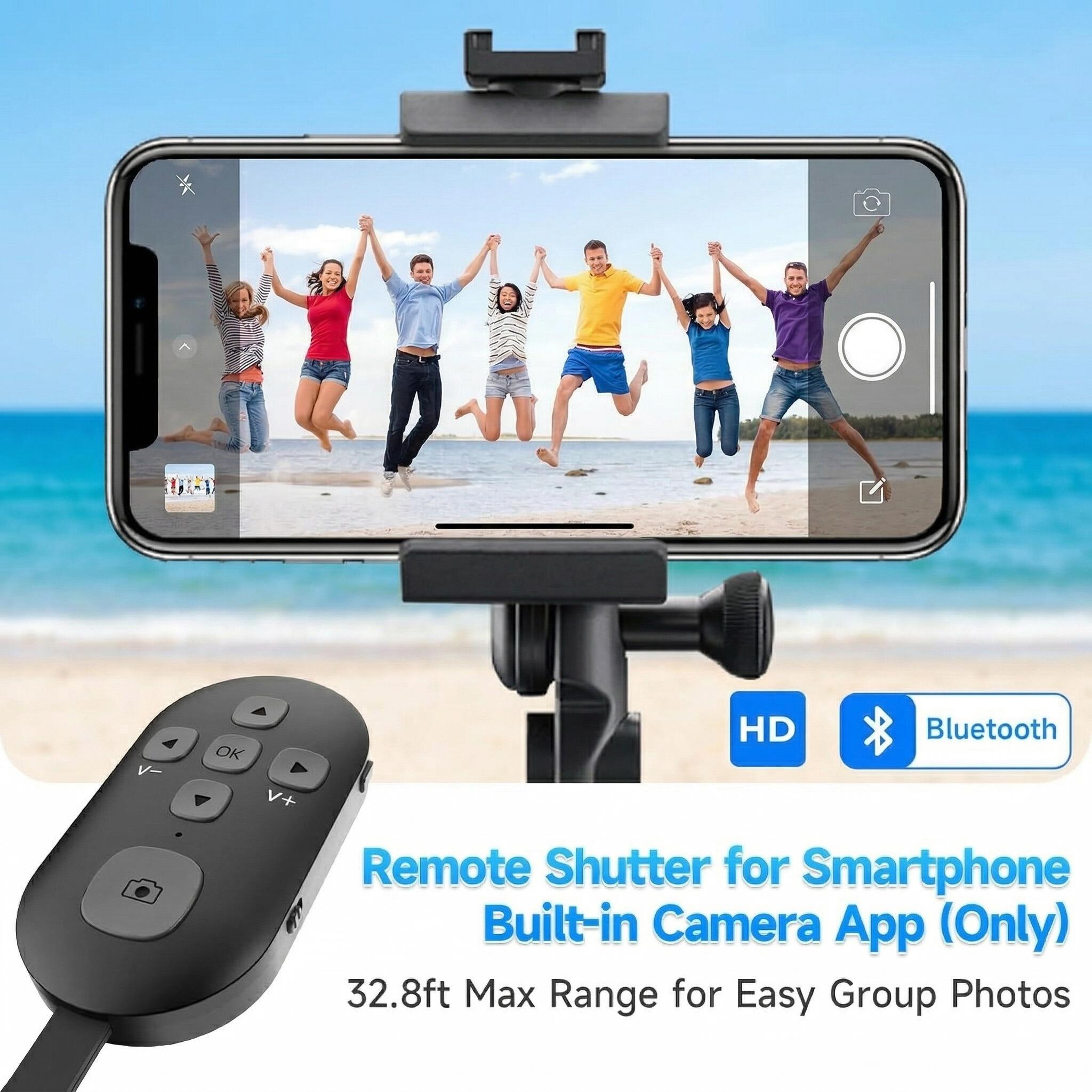 TikTok Scrolling Remote Control for Phone, Page Turner for Kindle App(Not for All Kindle Devices), Camera Shutter Controller for Photo and Video, Connect via Bluetooth, USB-C Charging