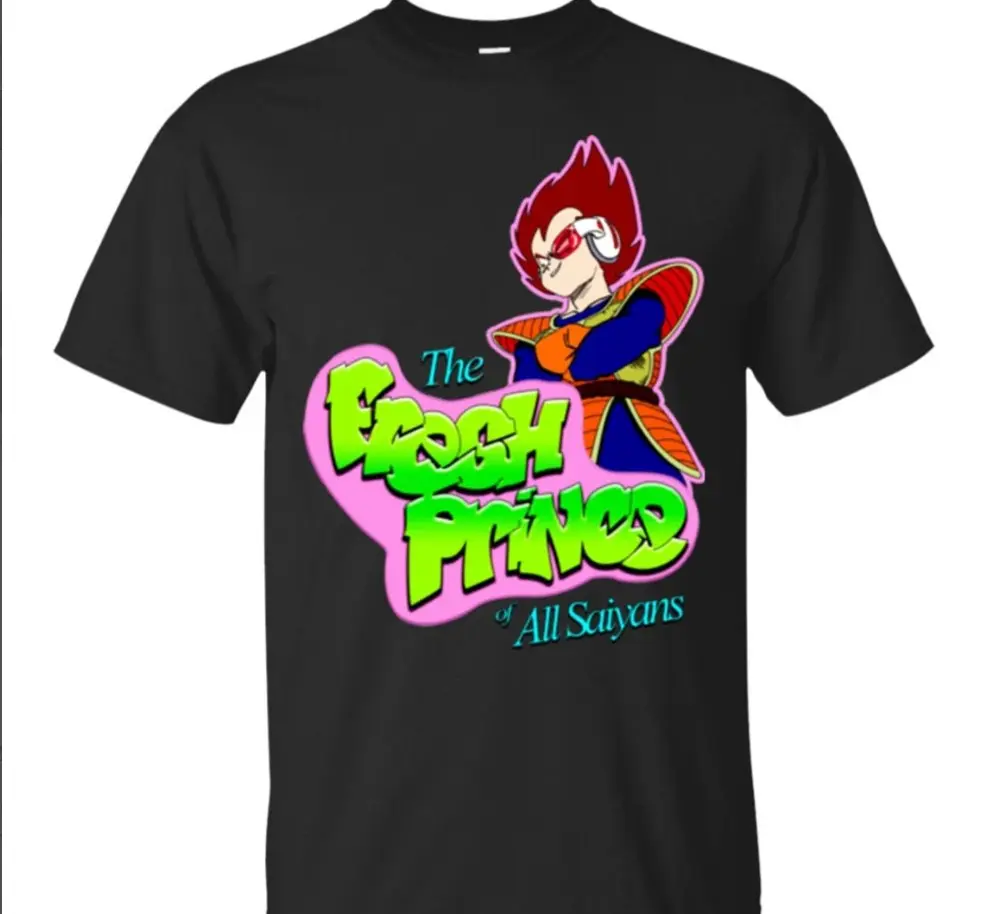 Fresh Saiyan Prince dragon Graphic T-Shirt
