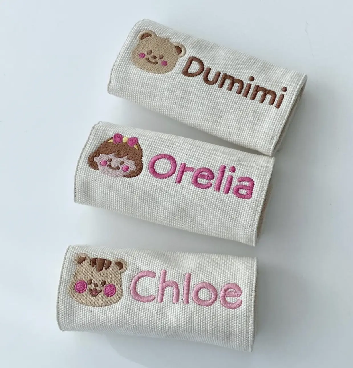 NameitCuties Personalized/Customized name label velcro name tag for school backpack, good for daycare/pre-school/pre-k