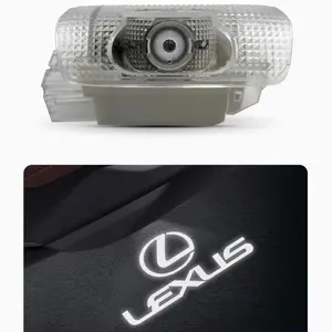 2pcs for Lexus Never Fade Door Lights Logo Projector Car Courtesy Welcome 3D Shadow Light Compatible with LS2006-2024,ES2007-2024,IS2006-2024,LX2007-2024,RX2007-2024,GS2012-2024,GX2010-2024,RC2014-2024,LC2016-2025 (TECH Shadow).Door Light Projector