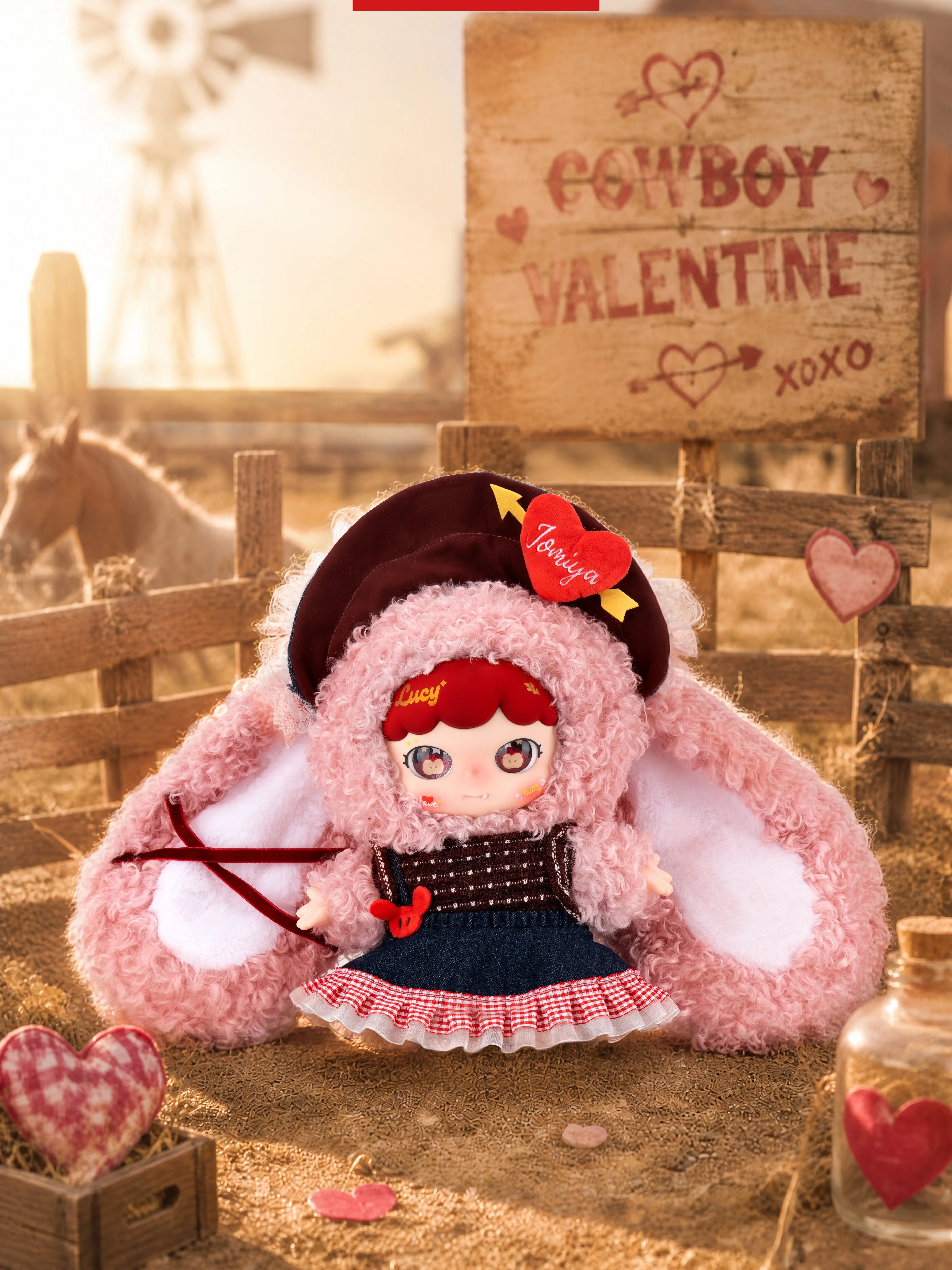 Joymiya - Cowboy & Rose 400% Plush Limited Edition