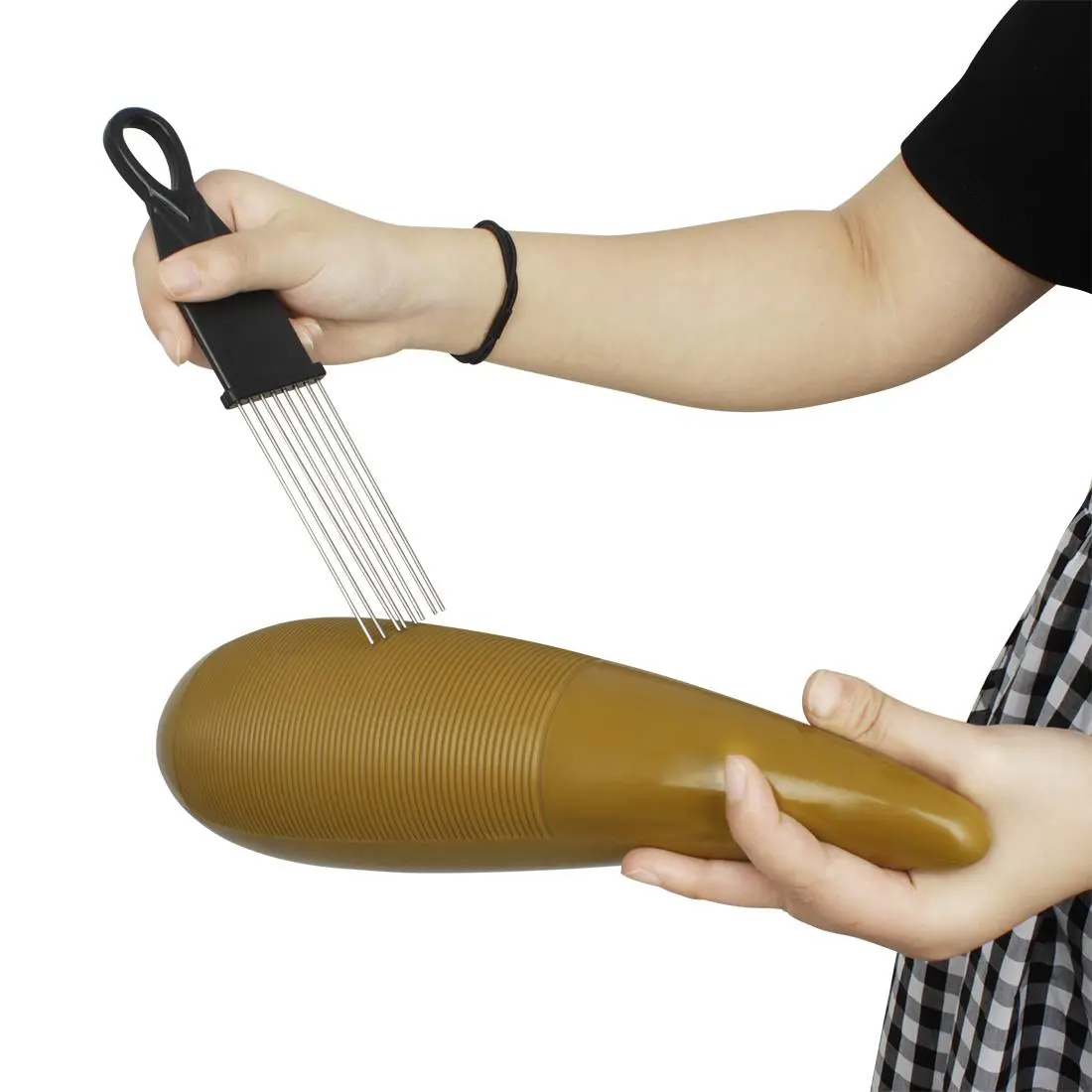 Fish-Shaped Guiro Guitar Percussion Instrument for Band Performances and Latin Rhythms, Unique Musical Accessory for Musicians, Percussion Musical Instruments