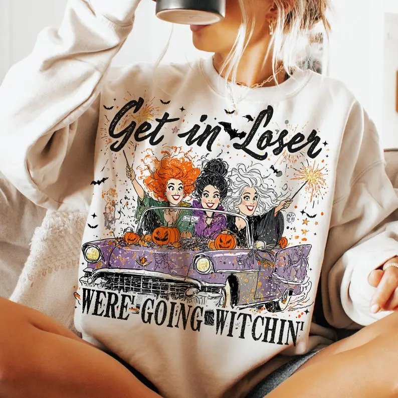 Get In Looser We're Going Witchin sweater, Hocus Pocus sweater