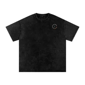 Black Angel | Oversized Snow Washed T-Shirt