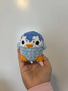 Handmade crochet penguin plushies Soft Huggable Stuffed Animal Gifts Amigurumi Stuffedtoy