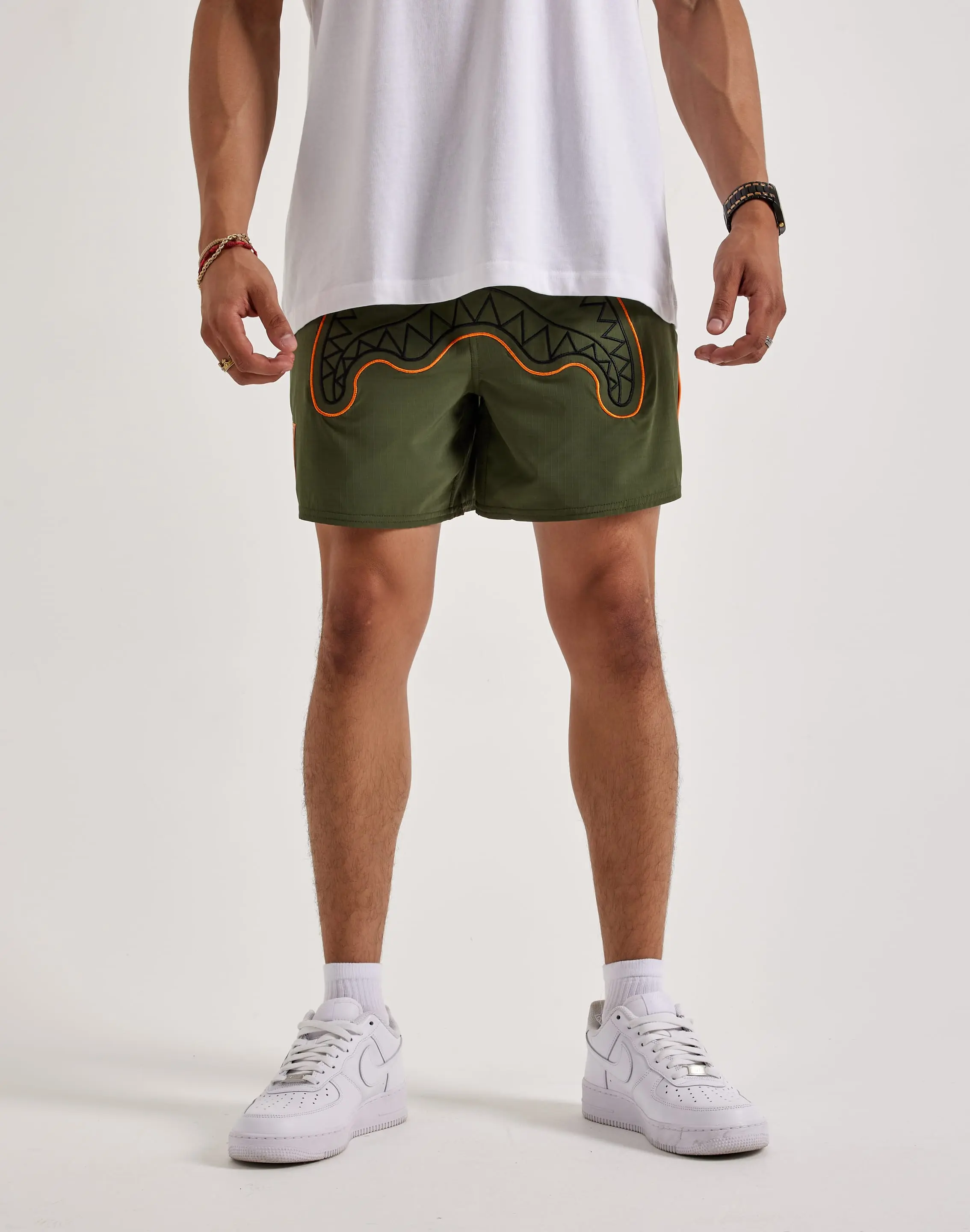 Mens Sprayground Special Ops Global Hawk Swim Shorts