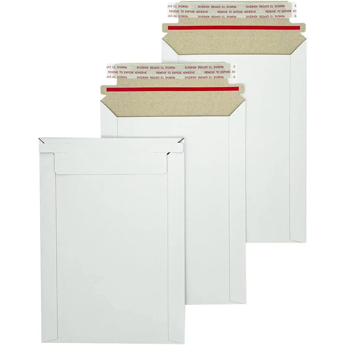 30 Pack White Rigid Mailers 7.5X9.45 Inches - Can Keep Flat  Cardboard Mailer, Suitable for Protecting Shipping , Invitations, Photos, Documents