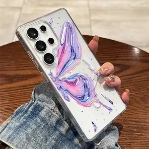 Magnetic transparent phone case is compatible with Samsung Galaxy S26, S25/S24/S23/S22. It features a shockproof and drop-proof magnetic design, a stylish appearance, and is perfect for everyday phone use