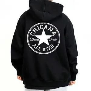 Chicana Brown Pride Clothing, Chicano Style Lowrider Clothing, Chicana Art, Gangster Clothes, Cholo Outfit Cotton Fabric Menswear Casual, Streetwear Hoodie