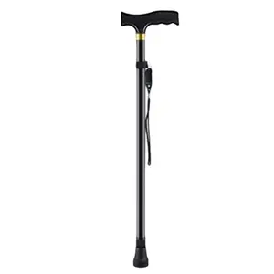 Adjustable Lightweight Walking Stick, Aluminum Hiking Pole, Suitable for Men Women Seniors, Portable Nordic Trekking Cane, Collapsible Alloy Stick