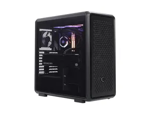 Cooler Master MasterFrame 600 FreeForm FineMesh Airflow ATX Mid-Tower Case, Aluminum Frame, Magnetic Side Panels, Customizable Internal, 410mm GPU Max, 420mm AIO Max, Type C, Tempered Glass