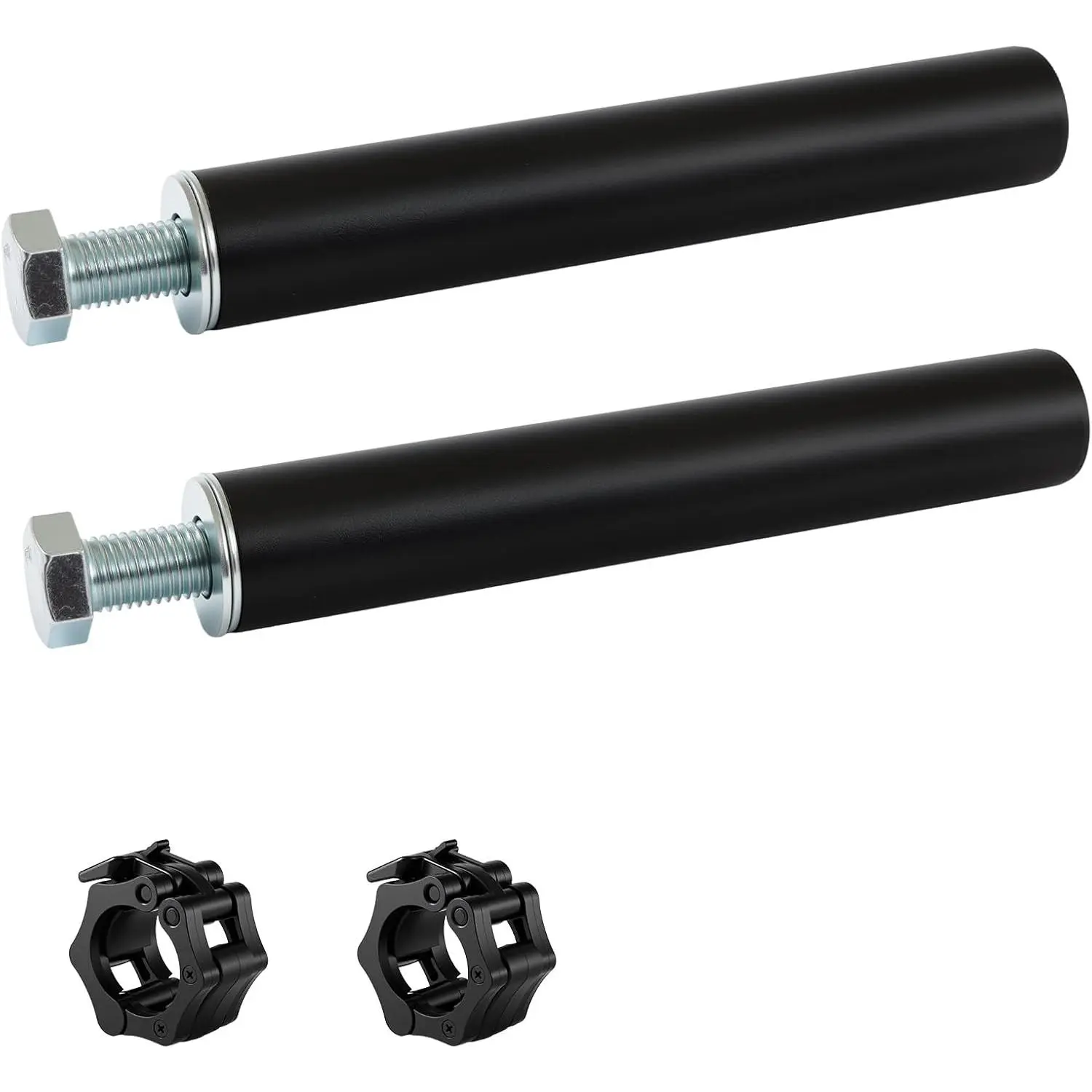Power Rack Weight Plate Holder Attachment - 2 Inch Olympic Plate Storage, Fits 2"x2", 2"x3", 3"x3" Power Cages, Power Rack Attachment