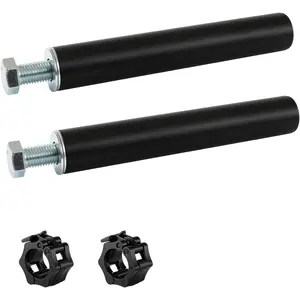 Weight Plate Holder Power Rack Attachment, for 2 Inch Olympic Plate Storage, Squat Rack Holder Fits 2"x2", 2"x3", 3"x3" Power Cages