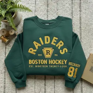 #81-Boston Raiders Embroidered Sweatshirt,Hudson Williams Connor Storrie Shirt,Heated Rivalry Inspired Shirt