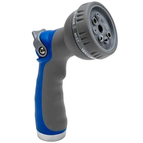 VIKING Hose Nozzle, Garden Hose Nozzle with 8 Spray Patterns, Adjustable Heavy Duty Thumb Control for Washing Car, Watering Plants, Washing Pets, and Home Use