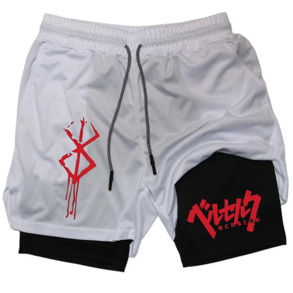 Guts the Black Swordsman Gym Shorts