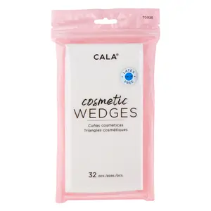 Cala 32 Pcs Makeup Wedges Sponges, Non-Latex, Oil-Resistant, Suitable for All Skin Types