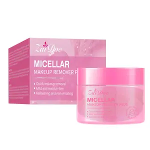 ZaiDoc 3-Type Cleansing Pads Set - Micellar, Turmeric, Salicylic Acid, For Makeup Removal & Skin Clarity