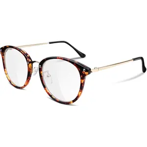 EyeconicFinds Women Vintage Glasses Frames Round Eyewear Clear Lens B2260