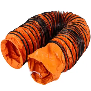 25 ft Ducting Hose for 12-Inch Ventilator and Utility Blower Fan, Flexible Air Duct Tube for Ventilation, Exhaust, HVAC Systems, Dust Collection, Industrial Airflow, and DIY Projects