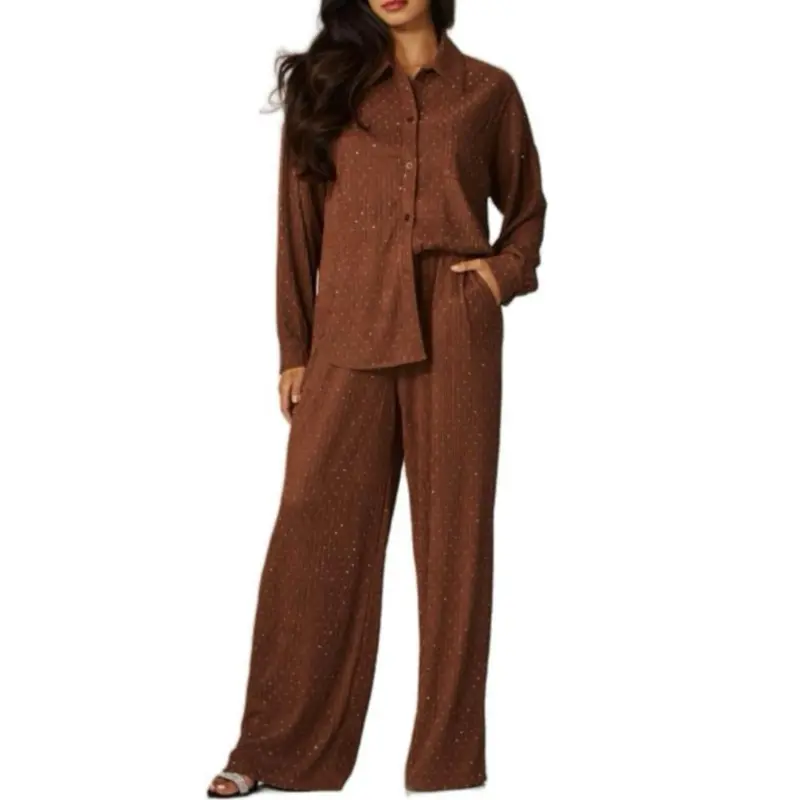 Chestnut Brown w/ Rhinestones