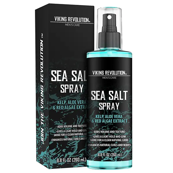 Viking Revolution - Sea Salt Hair Spray For Men - Texture Setting Spray with Aloe Vera Viking Revolution - Sea Salt Hair Spray For Men - Texture Setting Spray with Aloe Vera