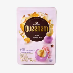 [Queenam] Rose Choco with Mixed Nuts 75gr