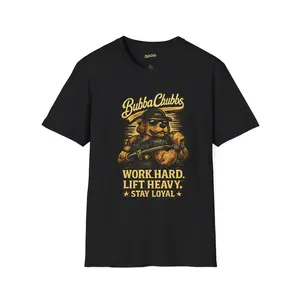 BubbaChubbs "Word Hard.Lift Heavy" T-Shirt