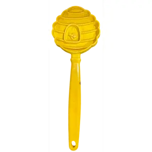 Lick Stick Hand-Held Interactive Enrichment Toys: Beehive Lick Stick - yellow
