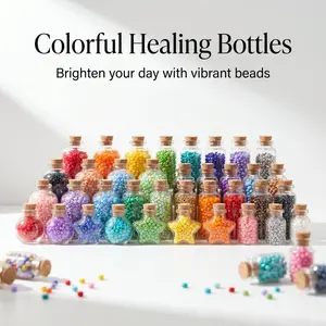 Seed Bead Vials / Beading Must-Have: Glass Seed Beads for Jewelry Making