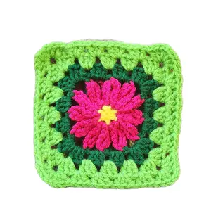KayMarie Daisy Granny Square Crochet Motif