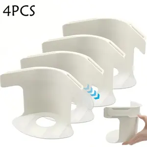 4Pcs Heavy-Duty Sheet Fasteners — Durable Polypropylene Sheet Clips with Non-Slip, Discreet Design and Adjustable Buckles. Suitable for All Bedding Sizes; Bed Accessories & Anti-Wrinkle Tools. Includes a Stylish Grey Storage Case.
