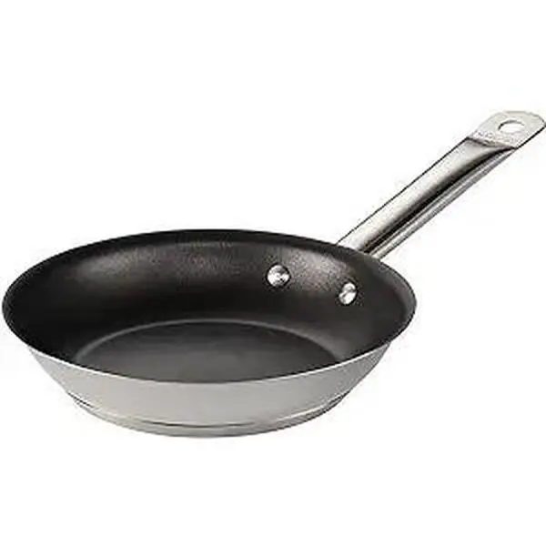 Tramontina 8-Inch Non Stick Small Frying Pan, Tri-Ply Base Stainless Steel Skillet with Reinforced Nonstick Coating, Dishwasher and Oven Safe