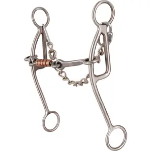 Classic Equine Les Vogt Shank Dog Bone Gag Bit